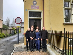 spotkanie policjantów z maturzystami