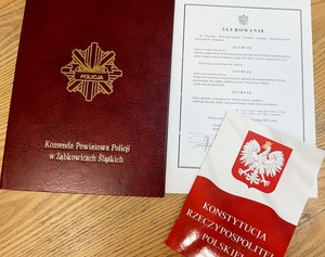 Nowy policjant w naszych szeregach