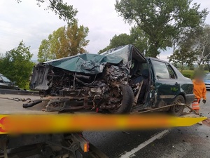 Wypadek na „krajowej ósemce” w powiecie ząbkowickim. Policja apeluje o ostrożność!