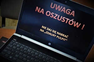Oszustwo na „włamanie na konto”