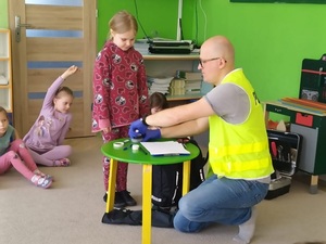 Policjanci z wizytą w ząbkowickich przedszkolach