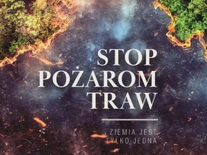 Policja przypomina - Wypalanie traw i pozostałości roślinnych, jest nielegalne i niebezpieczne