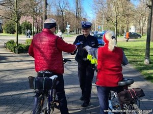 Akcja „Bezpieczny rowerzysta” dzisiaj na drogach powiatu ząbkowickiego