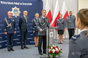 Uroczystość wręczenia świadectw absolwentom kierunku „Nauka o Policji”