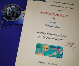 podziękowanie
