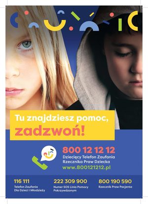 Telefon zaufania dla Dzieci i Młodzieży
