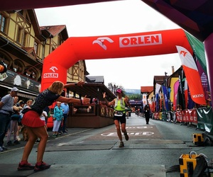 asp. Katarzyna Iwańców 3 miejsce w biegu górskim 3xŚnieżka=1xMont Blanc