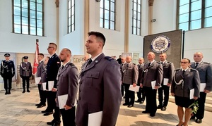 Obchody Święta Policji w Komendzie Powiatowej Policji w Ząbkowicach Śląskich
