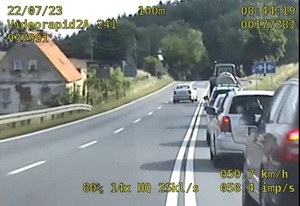 Czujne oko ząbkowickich policjantów z grupy SPEED