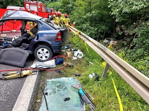Tragiczny wypadek na Drodze Krajowej nr 8