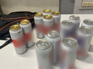 skradzione w sklepie piwo w 13 puszkach