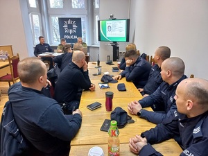 Funkcjonariusze Straży Granicznej szkolili ząbkowickich policjantów