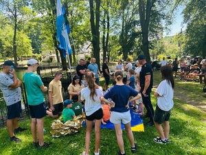policjanci i dzieci