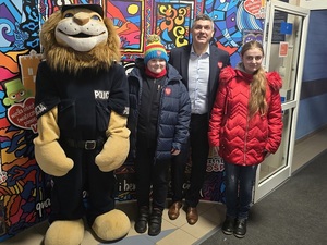 Policjanci podczas 33 finału Wielkiej Orkiestry Świątecznej Pomocy