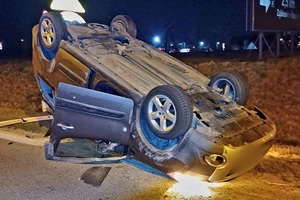 zderzenie się dwóch samochodów osobowych w Ząbkowicach Śląskich