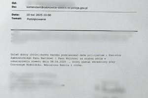 podziękowanie
