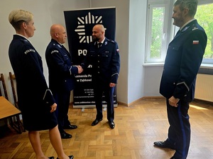 Komendant Komisariatu Policji w Kamieńcu Ząbkowickim, uroczystość powołania