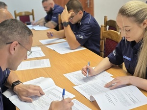 Dzielnicowi powiatu ząbkowickiego w szrankach o tytuł „Dzielnicowego Roku 2025”
