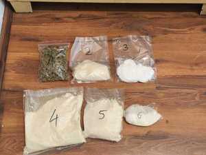 narkotyki ujawnione przy zatrzymaniu