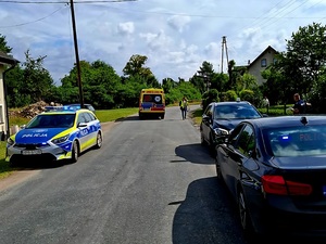 zdarzenie drogowe z udziałem samochodu osobowego