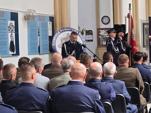 Uroczystość z okazji Święta Policji, policjanci i zaproszeni goście
