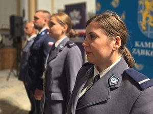 Uroczystość z okazji Święta Policji, policjanci i zaproszeni goście