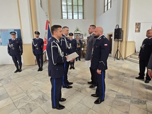 Uroczystość z okazji Święta Policji, policjanci i zaproszeni goście