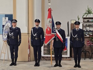 Uroczystość z okazji Święta Policji, policjanci i zaproszeni goście