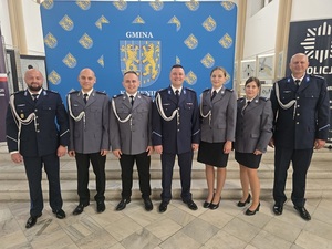 Uroczystość z okazji Święta Policji, policjanci i zaproszeni goście