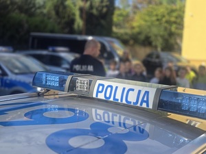 spotkanie z dziećmi w ramach akcji bezpieczna droga do szkoły