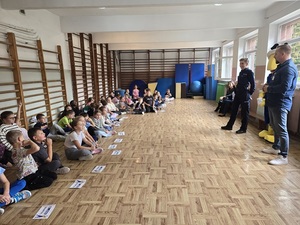 spotkanie z dziećmi w szkole