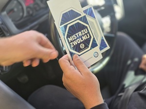 Mistrzu zwolnij! Prawdziwy mistrz myśli zanim naciśnie gaz