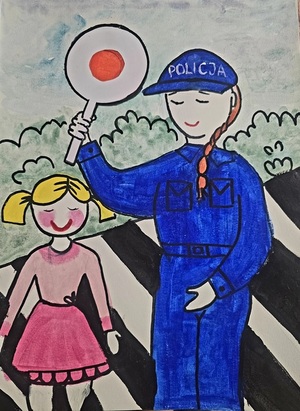 praca plastyczna Kobiety w mundurze