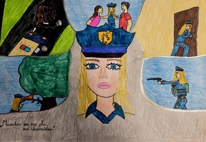 „Kobiety w mundurze” oczami dzieci – rozstrzygnięcie powiatowego konkursu