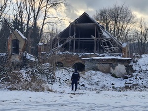 sprawdzanie pustostanów w ramach akcji Zima
