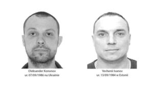 Poszukiwani listami gończymi Oleksander Kononov i Yevhenii Ivanov
