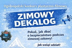 Konkurs plastyczno-filmowy „ZIMOWY DEKALOG”