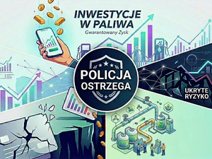 „Pewna inwestycja” okazała się oszustwem. Policja ponownie ostrzega