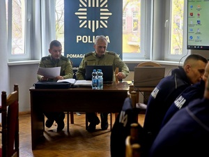 wspólne szkolenie ze Strażą Graniczną