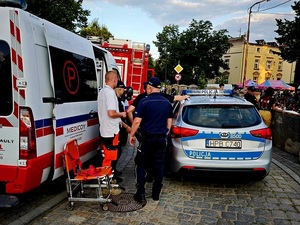 zabezpieczenie przez policjantów imprez plenerowych w powiecie ząbkowickim