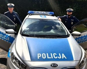 Policjanci z grupy Speed z ząbkowickiej drogówki eskortowali mężczyznę na sygnałach do szpitala